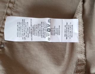 Cazadora vaquera beige Easy Wear hombre