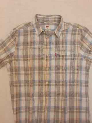 Camisa Levi's Hombre Talla M Cuadros