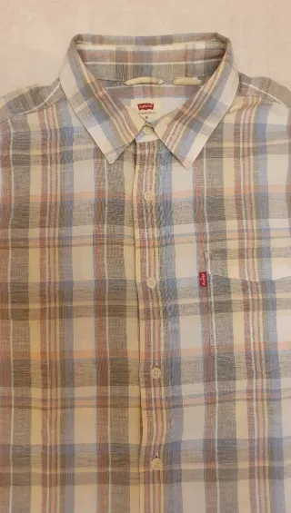 Camisa Levi's Hombre Talla M Cuadros