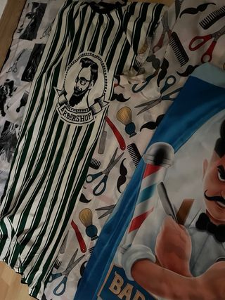 Capas de corte de peluquería barbería