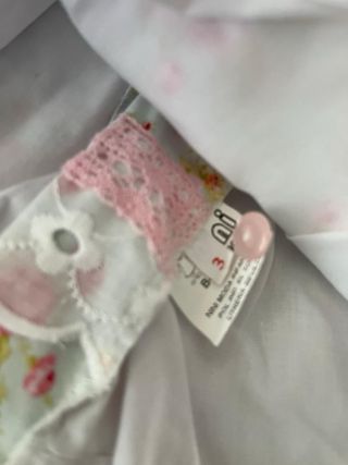 Vestido y braguita floral 3 años