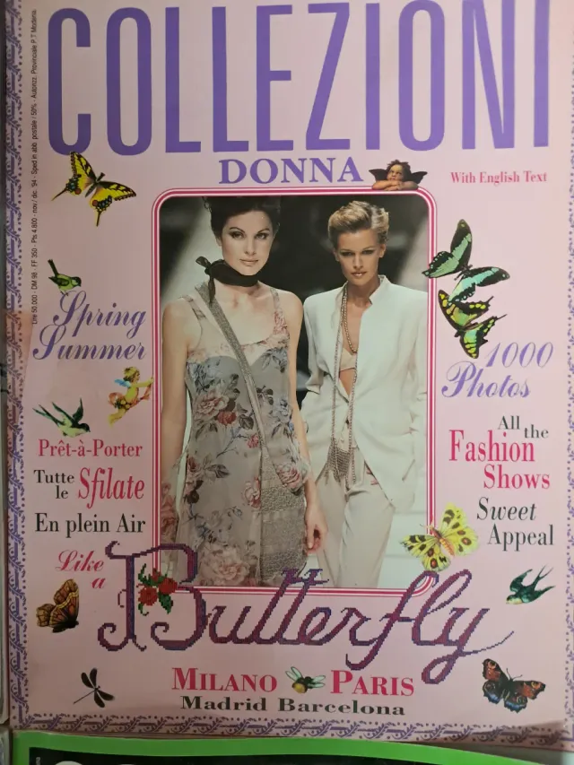 REVISTAS COLLEZIONI, VOGUE, DONNA ETC.