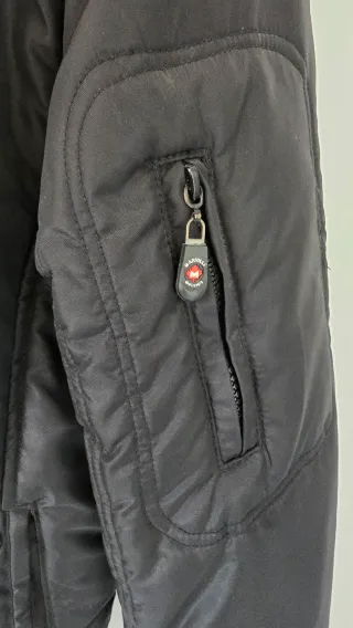 Chaqueta Marville Negra Bomber