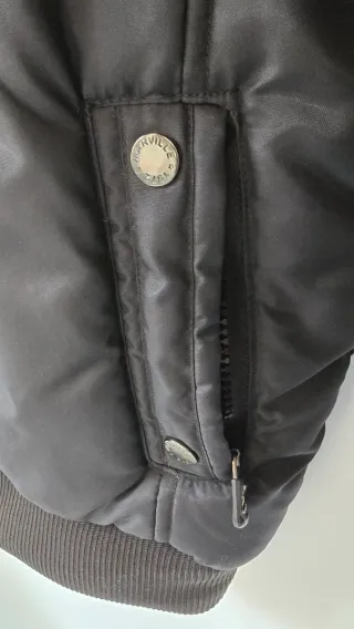 Chaqueta Marville Negra Bomber