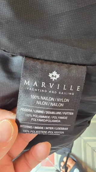 Chaqueta Marville Negra Bomber
