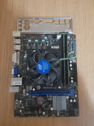 Placa base Msi+i5 3470+8gb RAM+disipador 