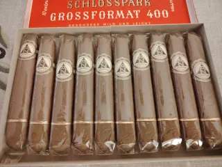 Caja de puros vintage SCHLOSSPARK - Alemania