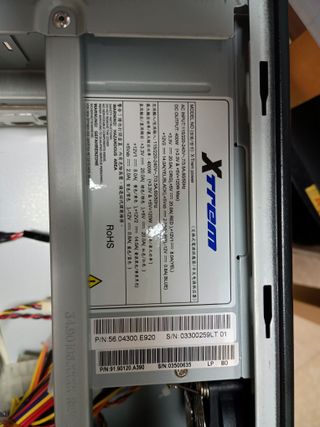 Caja PC XtreM con Fuente Alimentación ATX