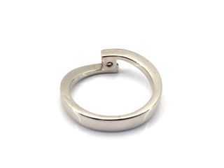 anillo oro 18k con piedra con diamante
