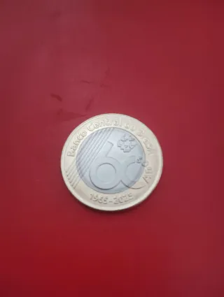 Moneda Brasil 1 Real 2025 Bimetálica