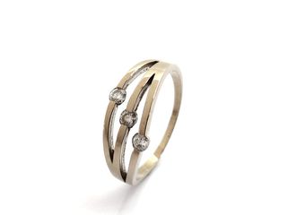 anillo oro 18k con diamante