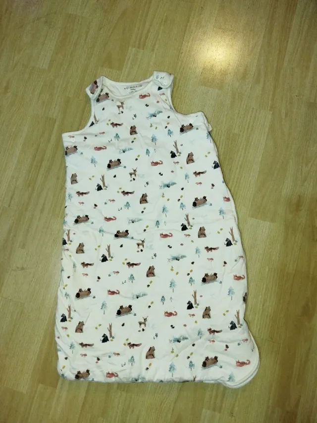 Saco dormir bebé estampado bosque invierno