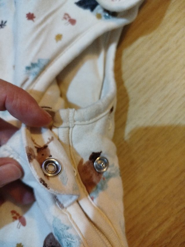 Saco dormir bebé estampado bosque invierno