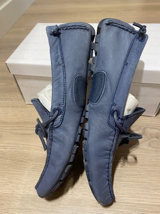 Mocasines Calvin Klein Azul Talla 41