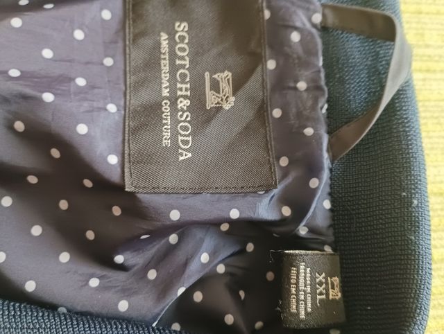 Cazadora Scotch & Soda Azul Talla XXL