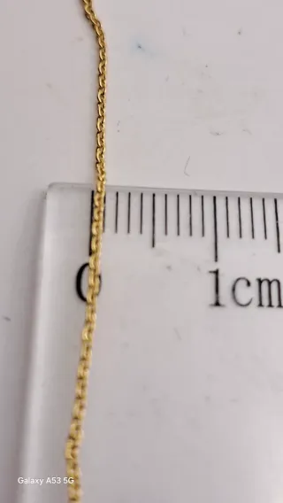 Cadena Tous oro con tanzanita 