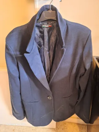 Chaqueta Negra Mujer Made in Italy