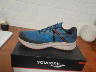 Saucony Ride 15 TR Zapatillas Trail Running Azul