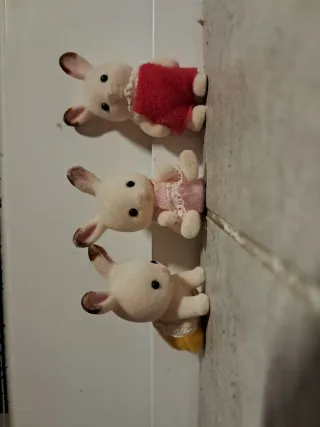 Familia Conejitos Chocolate Sylvanian