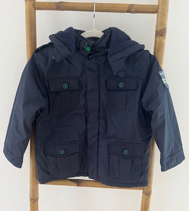 Abrigo de niño. WoolooMooloo. Talla 3