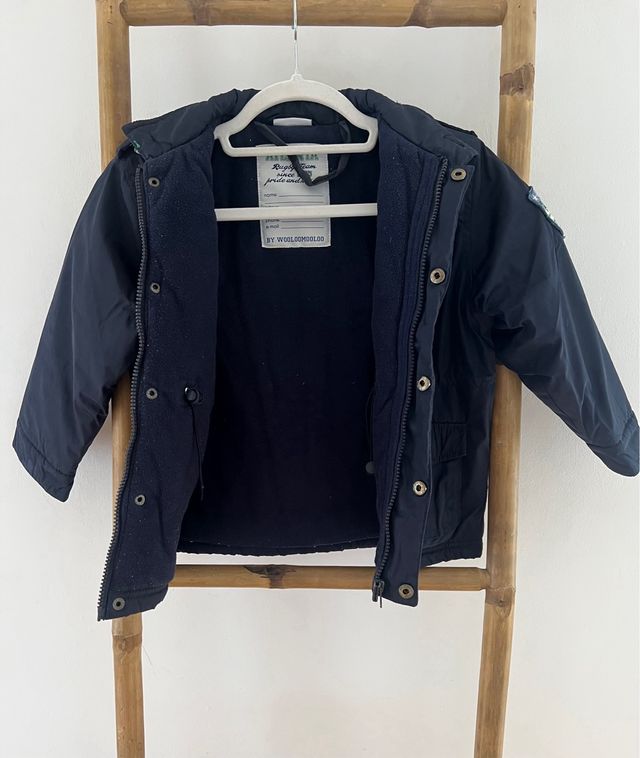 Abrigo de niño. WoolooMooloo. Talla 3