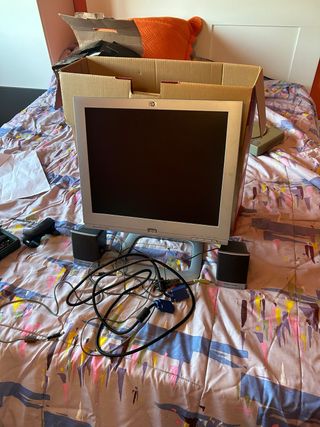 Monitor HP Plata