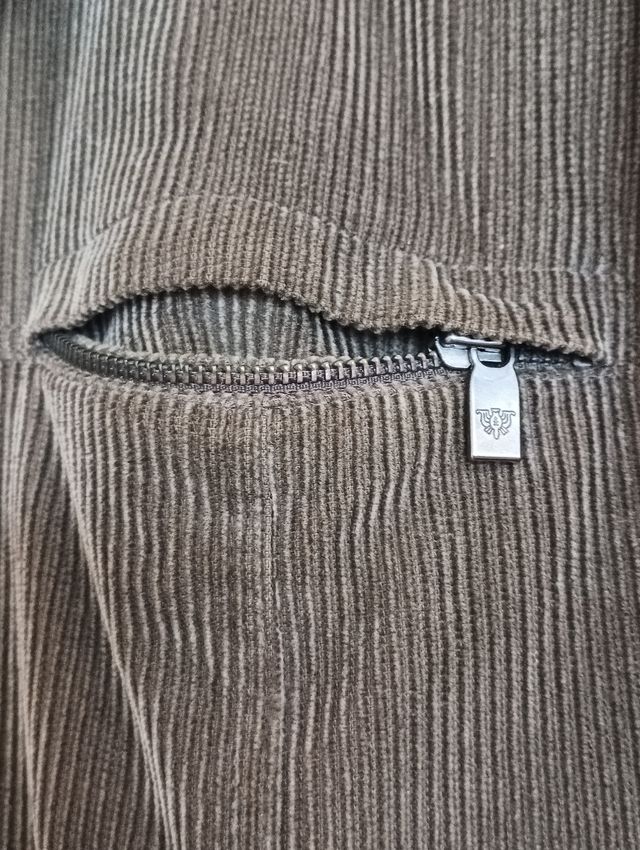 Cazadora Caramelo Marrón Corduroy