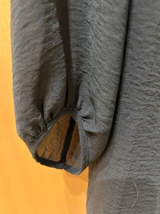 Vestido H&M gris fluido