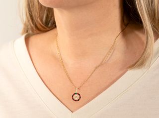 colgante oro 18k