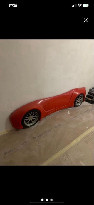 Coche Deportivo Fibra Vidrio Decoración