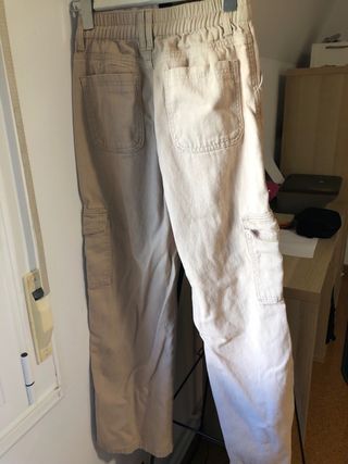 Pantalón cargo beige Talla XS