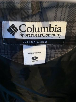 Abrigo Columbia Talla L Mujer