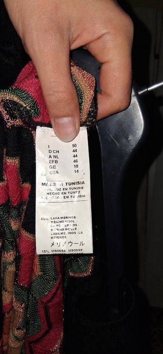 Vestito Missoni Lana Merino Taglia 50 