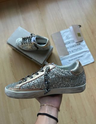 Golden Goose Superstar Talla 38 Glitter