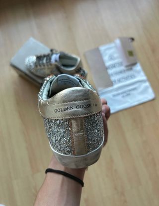 Golden Goose Superstar Talla 38 Glitter