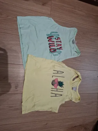 Pack 2 Camisetas Verano Niña