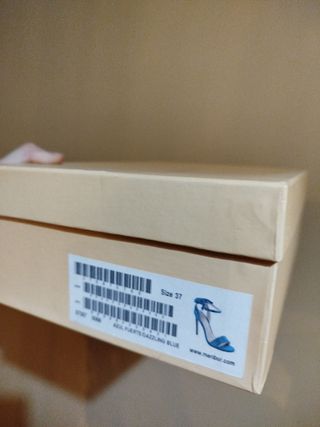 Elegantes Zapatos Mebur con Lazo Azul