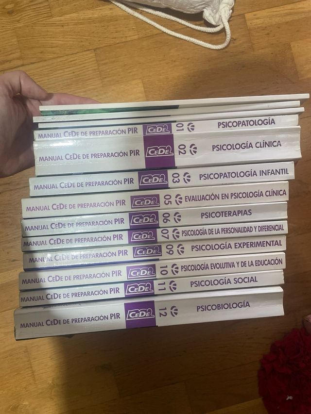 Libros PIR Psicología - Academia CEDE