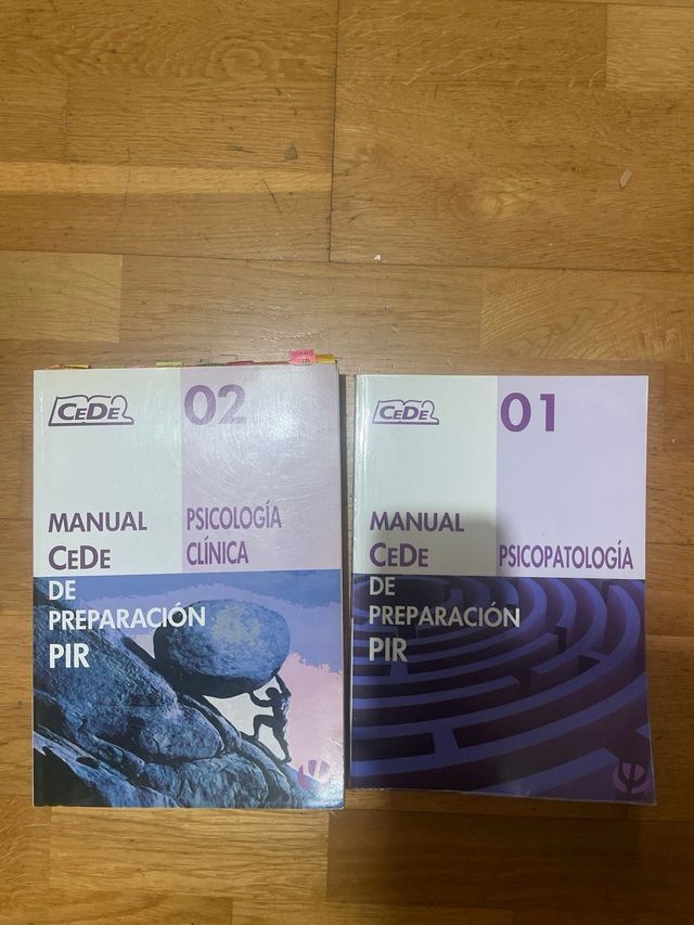 Libros PIR Psicología - Academia CEDE