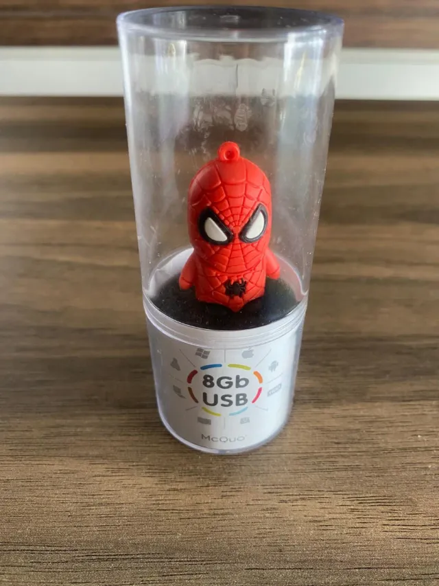 Pen Drive Spiderman 8GB USB - Nuevo