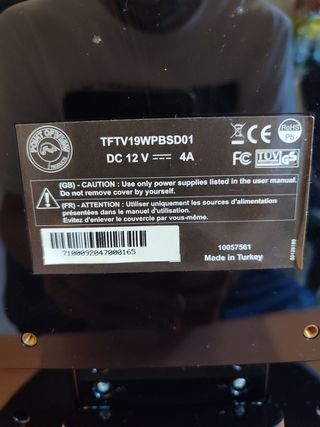Pantalla de ordenador negra