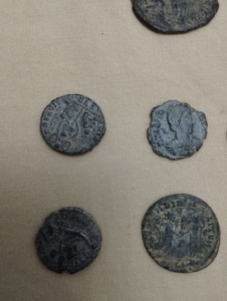 Lote de 6 monedas antiguas