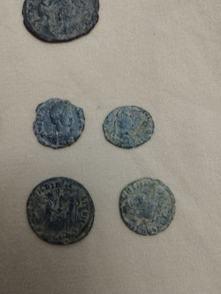 Lote de 6 monedas antiguas