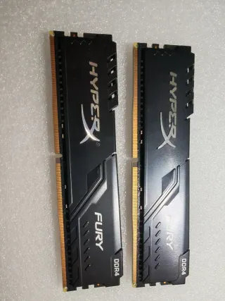 2x8GB HyperX Fury DDR4 RAM