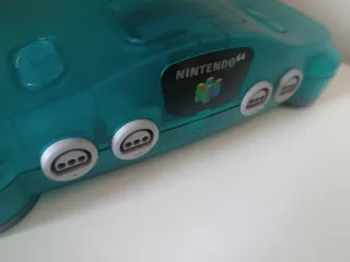 Nintendo 64. Impecable. Ice blue