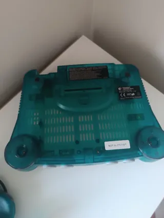 Nintendo 64. Impecable. Ice blue
