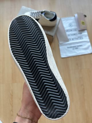 Golden Goose Superstar Talla 38 Azul/Blanco