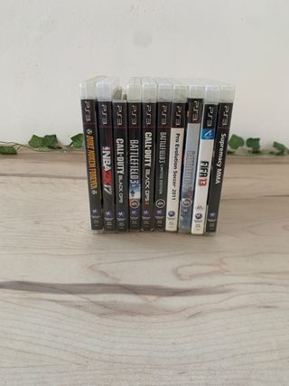 juegos PS3 a 2,5€  lote completo 