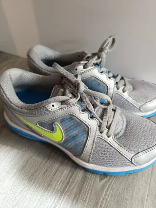Zapatillas Nike Dual Fusion Gris y Azul