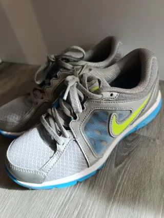 Zapatillas Nike Dual Fusion Gris y Azul
